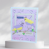 Forever You Purple _ Yellow Turtle Dove Card