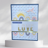 Perfectly Imperfect Love Rainbow Card - A6 size