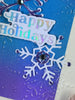 Winter Wonderland Snowflake Holiday Greeting Card