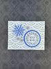 Winter Wishes Blue White and Gray Card