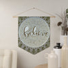Believe Holiday Home Decor Pennant
