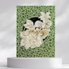Congrats Floral and Green Foiled Glitter Card