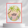 Comforting and Compassionate Greeting Card, May Every Sunset Bring You Peace with a Beach Theme
