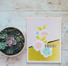 Hello Floral Handmade Greeting Card for All Occasions