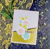 Hello Floral Handmade Greeting Card for All Occasions