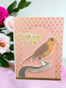 Thinking of You Pink Card with Bird