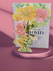 You Are Lovely Floral Cutout Card