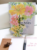 You Are Lovely Floral Cutout Card