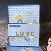 Perfectly Imperfect Love Rainbow Card - A6 size