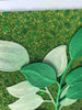 Blank Green Leaves Card