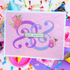 Happy Birthday Entwined Ampersands Card