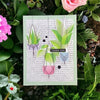 Thank You Card with Hanging Plants on Light Green for the Plant Lover, House Warming Thank You Card