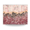 Raspberry & Rose Abstract Painting for Home or Office