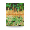 The Pond Abstract Painting with Nature Elements for Home or Office