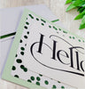 Hello Greeting Card, Send Regards to Family and Friends for Hellos to Special Occasions, Long Distance Friend