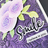 Encouragement Card, Smile Greeting Card, I believe in you, Motivational Floral Greeting Card for Friends and Family