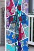 Stained Glass Cross Painting of Love and Faith, Religious Wall Art, Home Decor