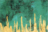 Green & Gold Painting Wall Decor in Rich and Vibrant Hues