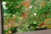 The Pond Abstract Painting with Nature Elements for Home or Office