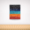 Upside Down Rainbow Abstract Painting for Home or Office